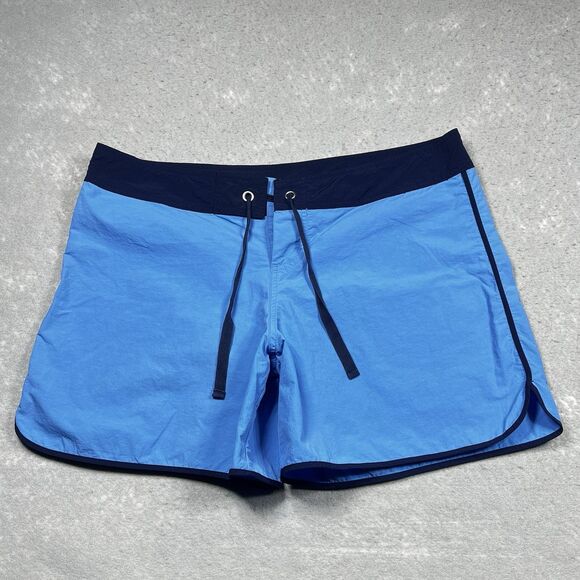 Tommy Bahama Swim Trunks Mens Large Blue Pockets Drawstring 5.5 Inseam No Liner - Picture 1 of 10